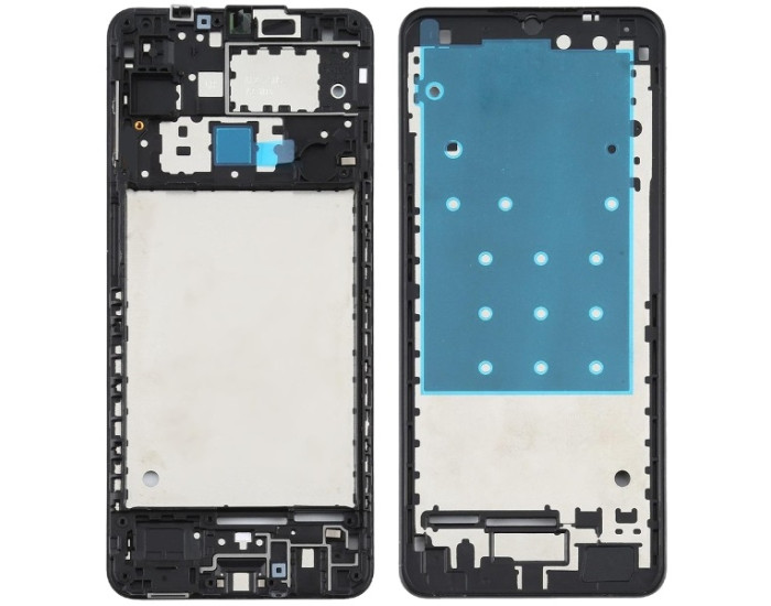 Рамка крепления дисплея Samsung A125F A12 /A127F, черная