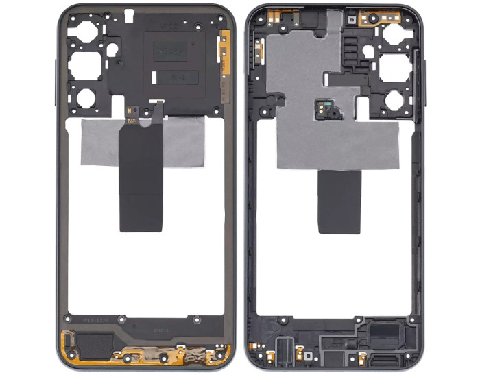 Внутренняя часть корпуса для Samsung A245F A24 4G, черная