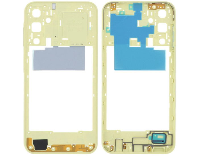 Рамка кріплення корпуси Samsung A155 Galaxy A15 /A156, Personality Yellow