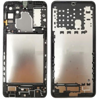 Рамка кріплення дисплея Samsung A325 A32 (антена, пластик вкл. гучно.) чорна, Awesome Black, оргінал, знято з телефон (є сліди експлуатації)