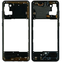 Рамка крепления корпуса Samsung A315F Galaxy A31, черная