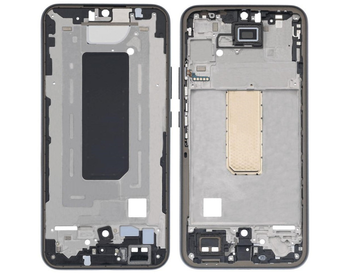 Рамка кріплення дисплея Samsung A346 Galaxy A34, сіра