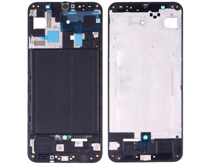 Рамка кріплення дисплея Samsung A505 Galaxy A50, чорна
