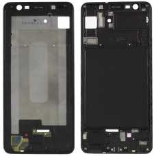 Рамка крепления дисплея Samsung A750 Galaxy A7 (2018), черная