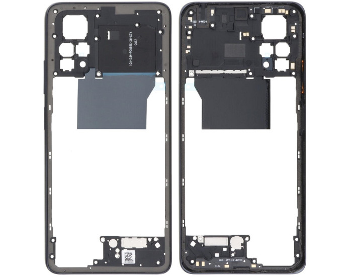 Рамка корпуси Xiaomi Redmi Note 11 Pro /Redmi Note 11 Pro 5G /Redmi Note 11E Pro /Poco X4 Pro, Black