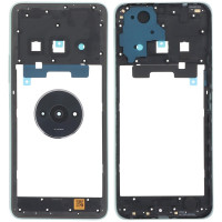 Середня частина корпуси для Xiaomi Redmi A3 + Скло камери, Forest Green