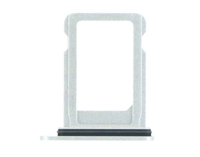 Держатель SIM-карты для iPhone 12 mini, серебро, Single Sim