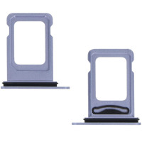 Тримач SIM-карты для iPhone 12, purple, Dual Sim