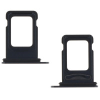 Тримач SIM-карты для iPhone 14, чорний, Dual Sim
