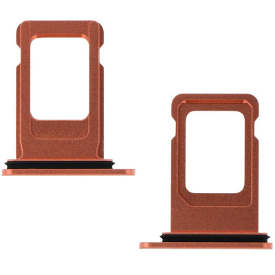 Тримач SIM-карты для iPhone XR, Кораловий