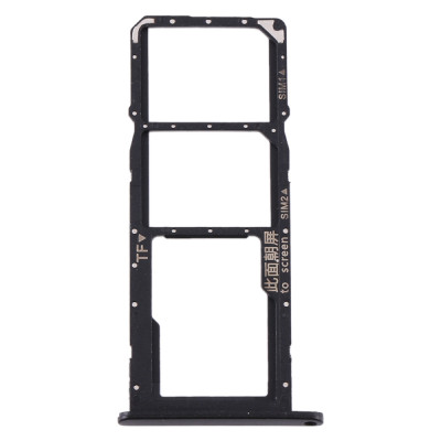 Тримач SIM-карты для Huawei Y6p чорний, Midnight Black