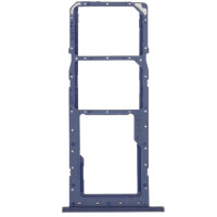 Тримач SIM-карты для Samsung A03s, A037, Dual Sim, синій