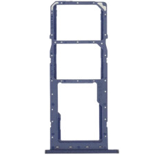 Держатель SIM-карты для Samsung A03s, A037, Dual Sim, синий