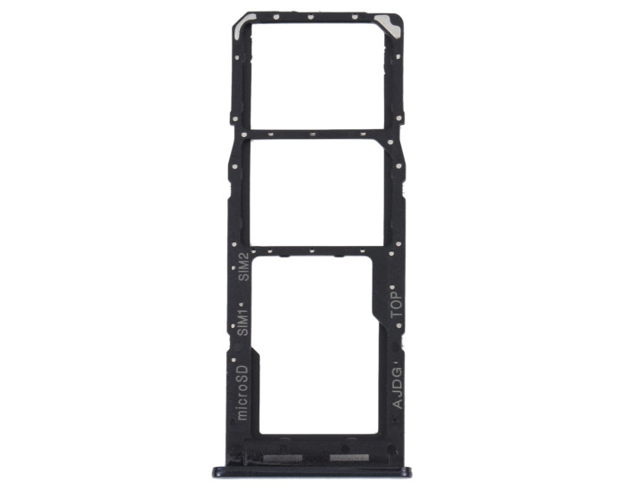 Держатель SIM-карты для Samsung A04s, A047, Dual Sim, черный