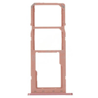 Тримач SIM-карты для Samsung A04e, A042, Dual Sim, бронзовий