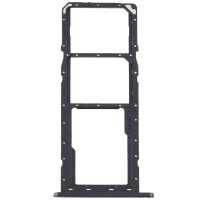 Держатель SIM-карты для Samsung A127 A12 Nacho, Черный