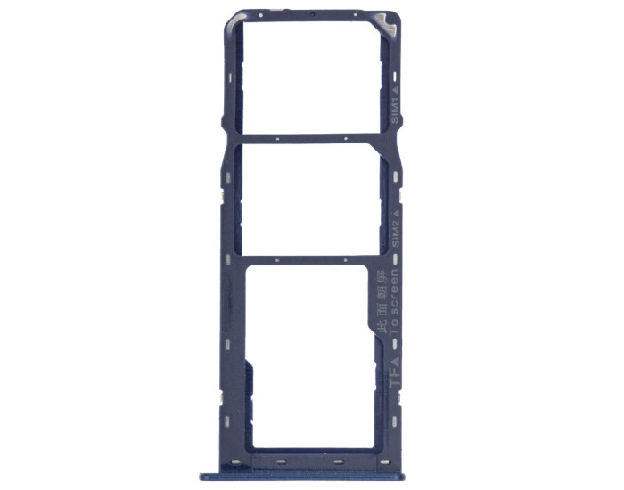 Держатель SIM-карты для Samsung A207 A20s /A307 A30s, cиний