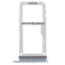 Держатель SIM-карты для Samsung A320 Galaxy A3 Single Sim, голубой