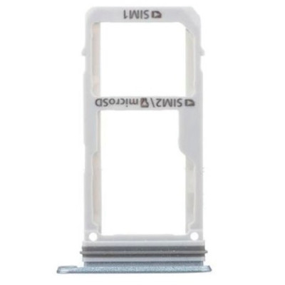 Тримач SIM-карты для Samsung A320 Galaxy A3 Single Sim, Блакитний