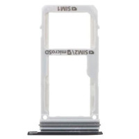 Тримач SIM-карты для Samsung A325 Galaxy A32, Dual Sim, чорний