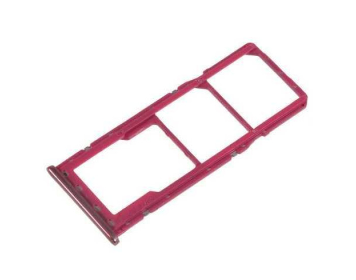 Держатель SIM-карты для Samsung A750 A7 2018, розовый