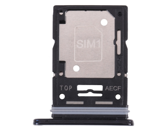 Держатель SIM-карты для Samsung A536 Galaxy A53, Dual Sim, черный