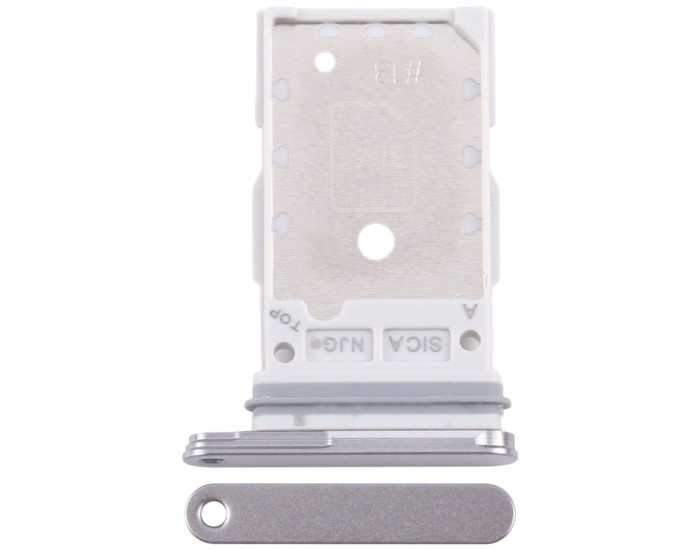Держатель SIM-карты для Samsung S25 Plus, Silver
