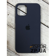 Чехол-силикон оригинал Full Camera Soft Matte iPhone 12 Mini Темно-синий
