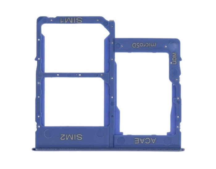 Держатель SIM-карты для Sаmsung A315 A31, синий