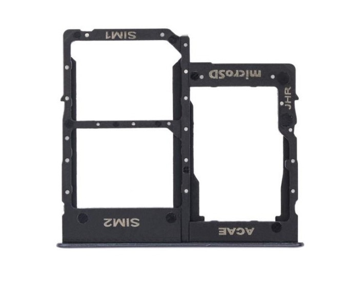 Держатель SIM-карты для Sаmsung A415 A41, черный