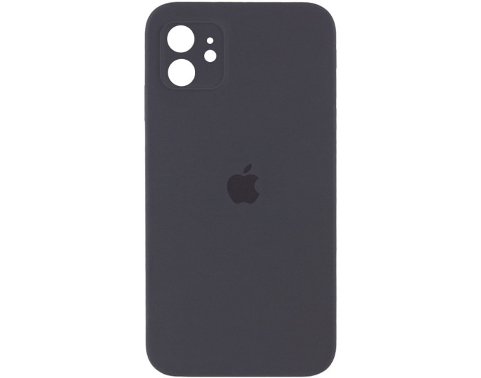Чехол-силикон оригинал Full Camera Soft Matte iPhone 12, Grey