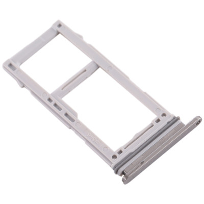 Тримач SIM-карты для Sаmsung G973 Galaxy S10 /G975 Galaxy S10 plus, Білий Dual Sim