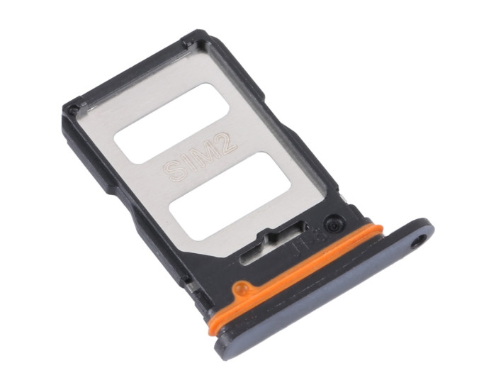 Держатель SIM-карты для Xiaomi 12T/ Xiaomi 12T Pro/ Redmi K50 Ultra, черный