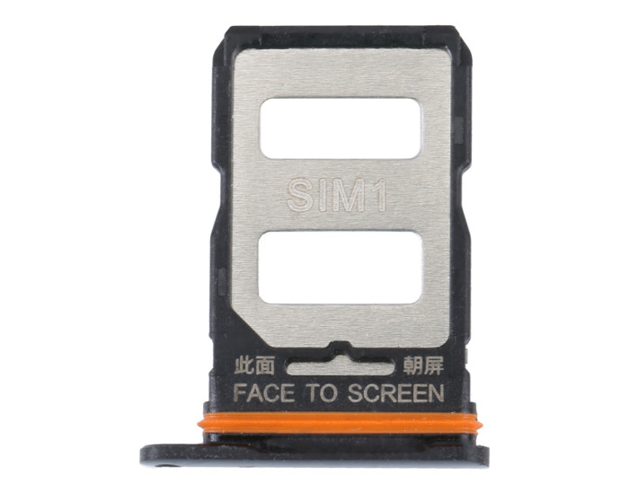 Держатель SIM-карты для Xiaomi 12T/ Xiaomi 12T Pro/ Redmi K50 Ultra, черный