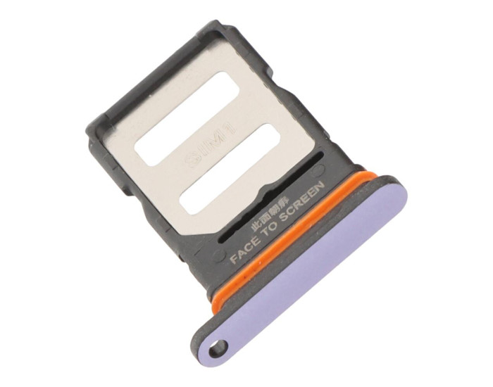 Тримач SIM-карты для Xiaomi 14 Pro Plus 5G, Lavender purple, Dual-Sim