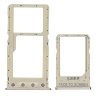 Тримач SIM-карты для Xiaomi Redmi 6 /6A золотий, 2шт