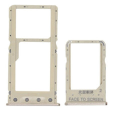 Тримач SIM-карты для Xiaomi Redmi 6 /6A золотий, 2шт