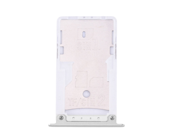 Держатель SIM-карты для Xiaomi Redmi 4X, серебро