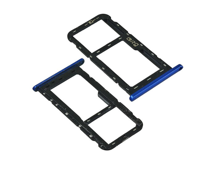 Держатель SIM-карты для ZTE Blade A51, Blue