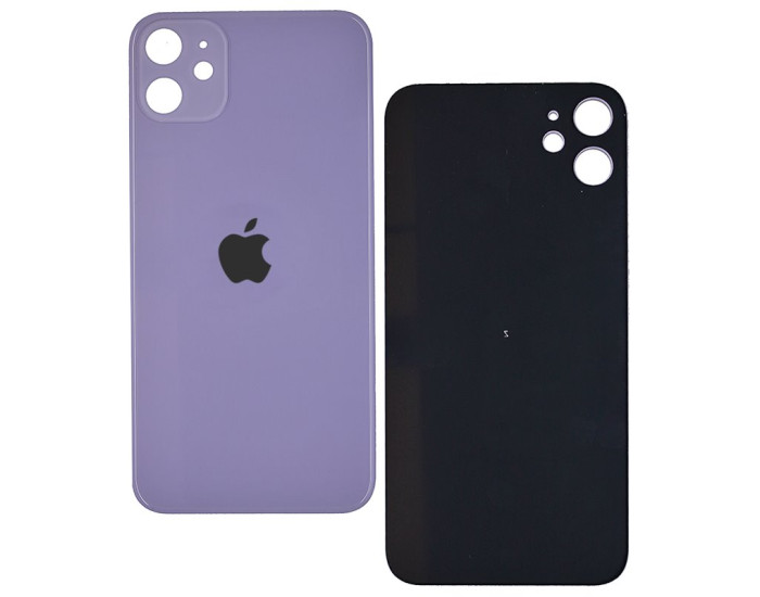 Задня панель корпуси для iPhone 11, Violet (Small Hole)