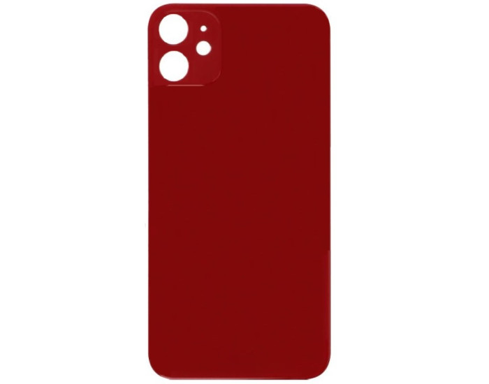 Задня панель корпуси для iPhone 11, Red (Small Hole)