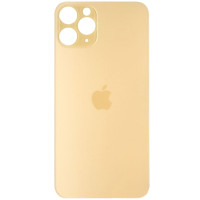 Задняя панель корпуса для iPhone 11 Pro, Gold (Big Hole)