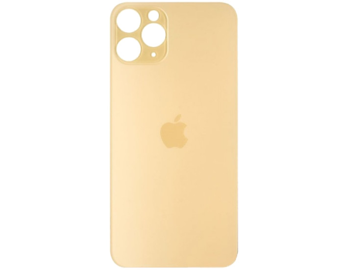 Задняя панель корпуса для iPhone 11 Pro, Gold (Big Hole)