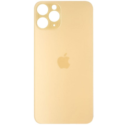 Задняя панель корпуса для iPhone 11 Pro, Gold (Small Hole)
