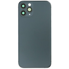Корпус для iPhone 11 Pro, с держателем SIM карты, с боковыми кнопками, Mignight Green, OEM