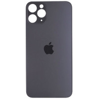 Задняя панель корпуса для iPhone 11 Pro Max, Space Grey (Small Hole)