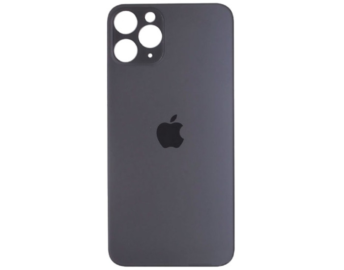 Задняя панель корпуса для iPhone 11 Pro Max, Space Grey (Small Hole)