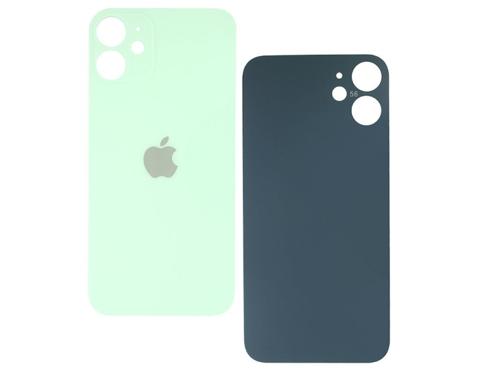 Задня панель корпуси для iPhone 12, Зелений (Big Hole)