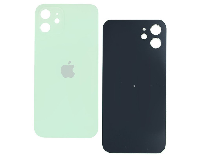 Задня панель корпуси для iPhone 12, Зелений (Small Hole)