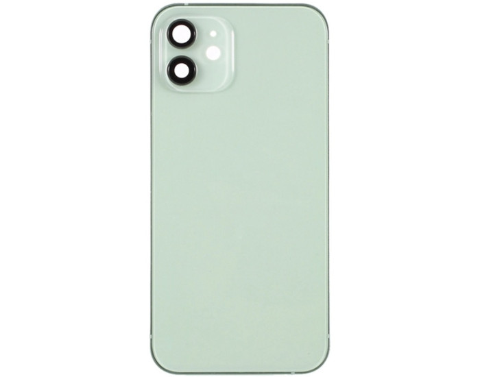 Корпус для iPhone 12, з тримачем SIM карти, з бічними кнопками, зелений (US)